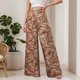 thumbnail image 1 of WILLBEST Pantalones Casuales para Mujer, Leggings Elásticos con Estampado Floral, Cómodos, para Uso Diario y Actividades Deportivas. Mediana, 1 of 4