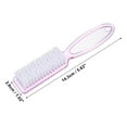 thumbnail image 2 of Unique Bargains 4 Pcs Fingernail Cleaner Nail Brush Fingernail Cleaning Tools with Plastic Handle Clear Pink, 2 of 8