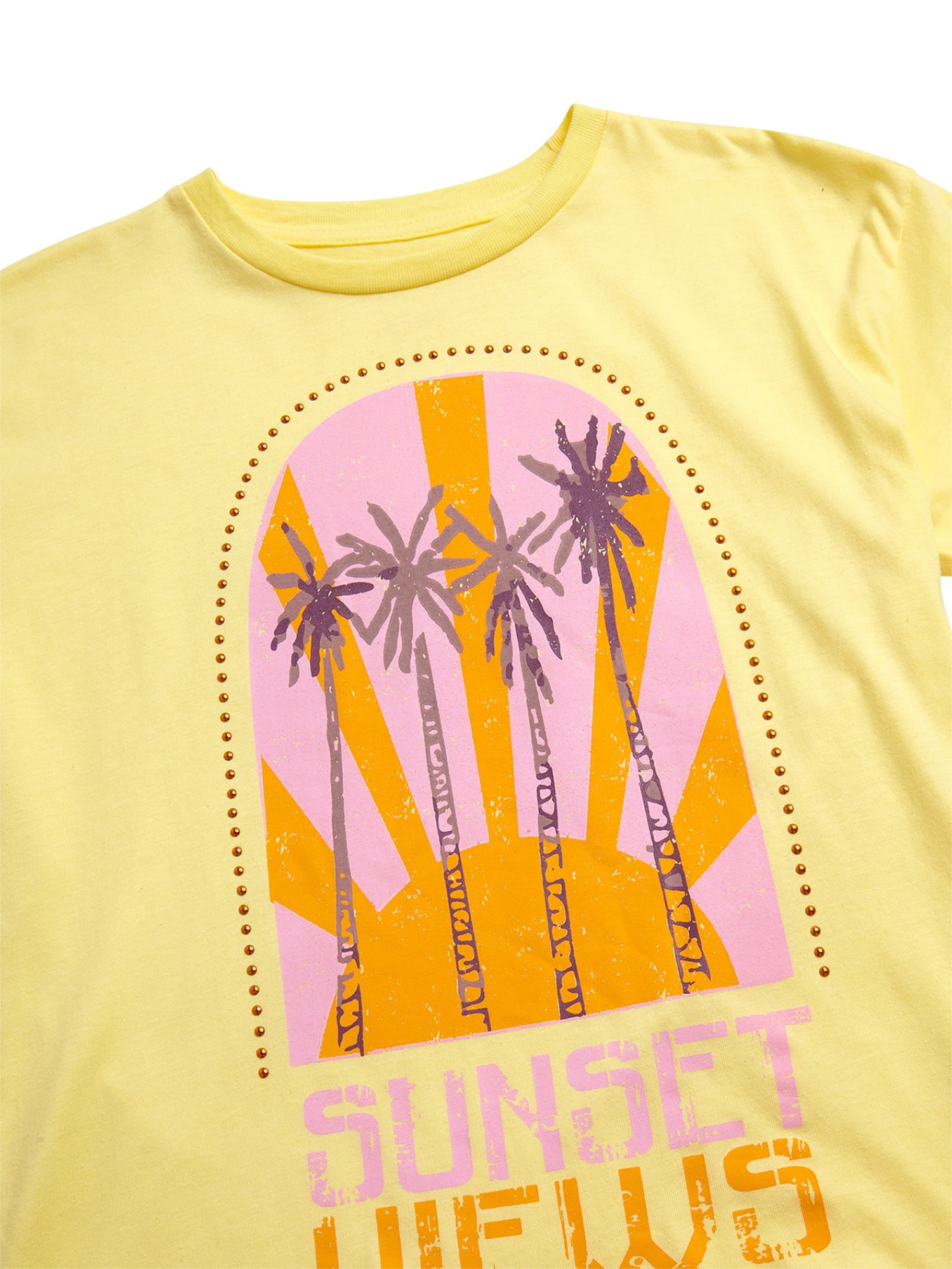 Jessica Simpson Girls Graphic Tee, Size 7-14/16