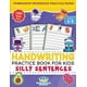 Elementary Books for Kids: Handwriting Practice Book for Kids Silly ...