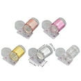 Clear Silicone Nails Stamper Set Transparent Visible Body Jelly Nails ...
