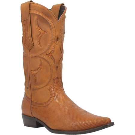 

Men s Dingo Dodge City Snake PRINT Boots Tan