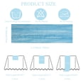 thumbnail image 4 of Mantel para queso Table Runner Seveups, color azul bebé, 10 pies (paquete de 12), 4 of 7
