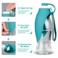thumbnail image 3 of 580ml New Outdoor Pet Supply Puppy Sport Portable Travel Dog Bowl Pet Dog Water Bottle Water Dispenser BLUE, 3 of 8