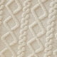 thumbnail image 3 of Nvzi 6 Pack Geometric Jacquard Plush Dining Chair Slipcover Removable Washable Soft Fuzzy Fluffy Chair Seat Protector Cover for Home Party Hotel Wedding Ceremony, Cream, 3 of 4