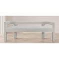 thumbnail image 5 of 3 Piece Boulce Upholstered Dining Chairs and Bench Set in Cream, 5 of 10
