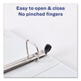 thumbnail image 4 of Framed View Heavy-Duty Binders, 3 Rings, 1" Capacity, 11 X 8.5, Black | Bundle of 2 Each, 4 of 5
