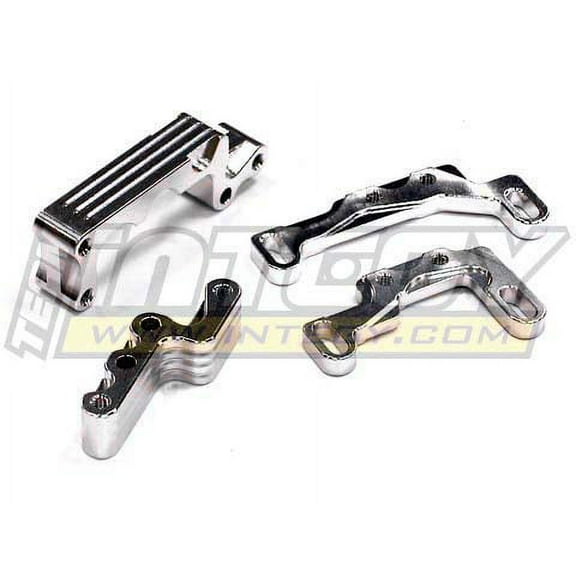 Integy RC Toy Model Hop-ups T6780SILVER Alloy Engine Mount for Nitro Stampede 2WD