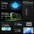 thumbnail image 2 of ASUS ProArt Station PD500TE Intel i7 RTX 4060 Windows 11 Desktop, 64GB RAM, 4TB SSD, for Design, VR, 2 of 6