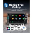 thumbnail image 5 of Soundstream VRCPAA-7DR 7" Double Din Car Stereo w/ Wireless Apple CarPlay® & Android Auto®, 5 of 7