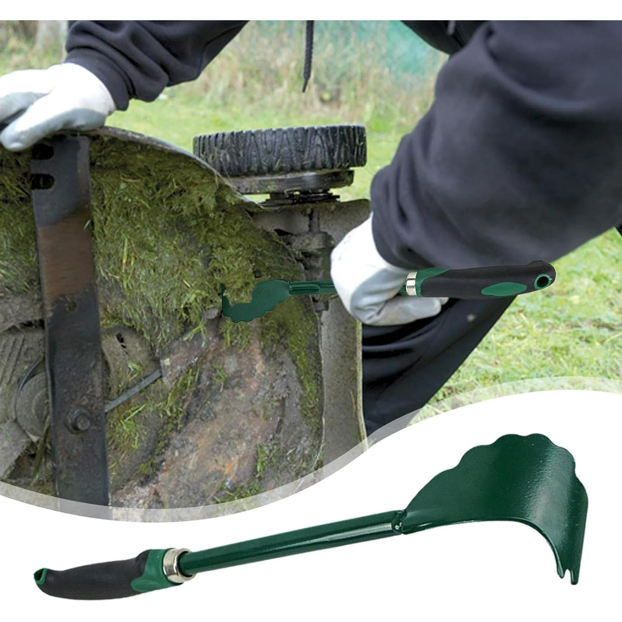 AVEKI Deck Scraper Brush Lawn Mower Tools Mower Removal Tool with Ergonomic Handle Lawn Mower Deck Cleaner Sharpening Repair Lawnmower Sturdy Lawn Mower Scraper and Tools for Cleaning Lawn Mowe Walmar...