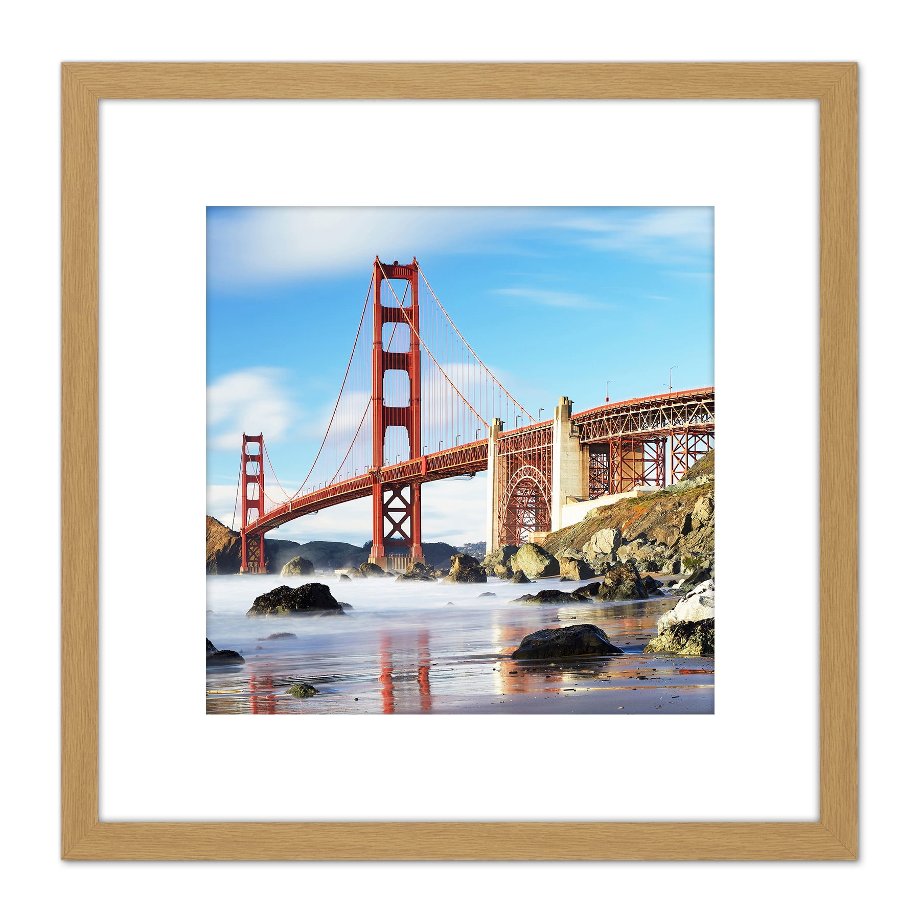 Schulenburg Golden Gate Bridge San Francisco USA Photo 8X8 Inch Square
