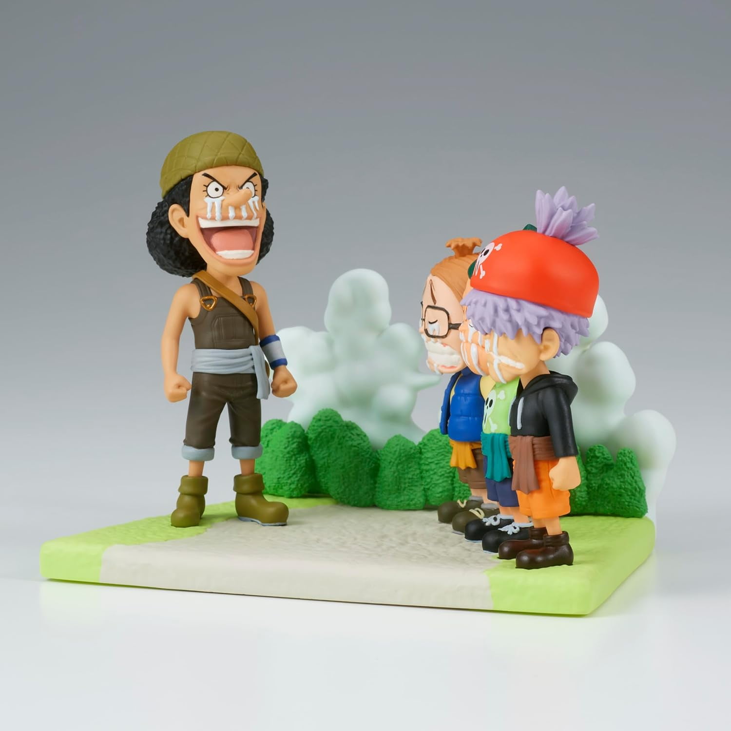 Banpresto Usopp Pirates One Piece Actionfigur - World Collectable Log Stories, 7 cm, BP88809P,