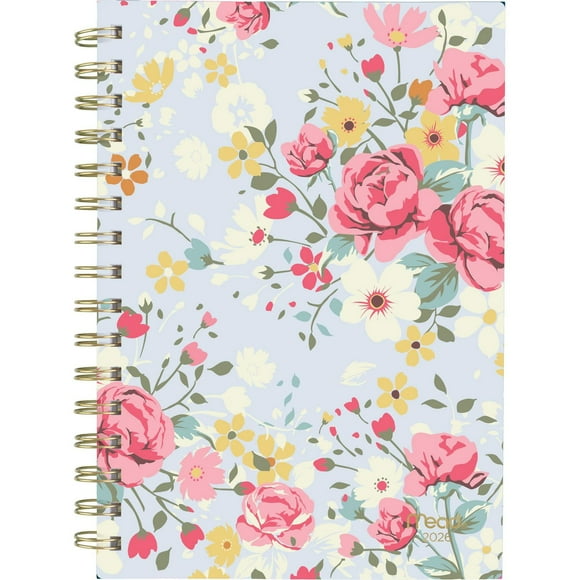 2026 Mead® Rose Garden Small Weekly Planner