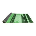 thumbnail image 2 of Ahgly Company Indoor Rectangle Abstract Emerald Green Contemporary Area Rugs, 5' x 7', 2 of 4