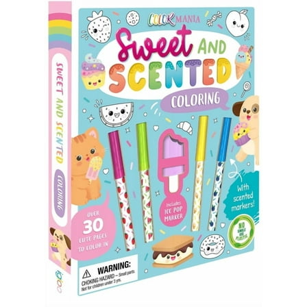 Colormania Sweet and Scented Coloring: With Scented Markers, (Paperback)