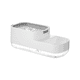 thumbnail image 2 of Dispensador de jabón de cocina de 2 piezas y soporte para esponja Dispensador de jabón para lavar platos para fregadero, 2 of 7
