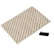 thumbnail image 4 of Colchoneta para acampar con forma de nido de huevo, ultraliviana, práctica, suave, con aislamiento de papel de aluminio, para pícnic, parque, patio de Marrón, 4 of 8