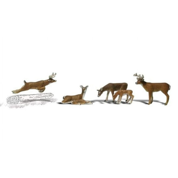 Woodland Scenics O Deer WOOA2738 O Figures