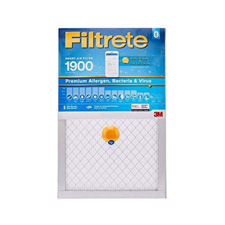 Filtrete 12x24x1 Smart Replenishable AC Furnace Air Filter, MPR 1900, Premium Allergen, Bacteria & Virus, 2-Pack (exact dimensions 11.72 x 23.72 x 0.85)