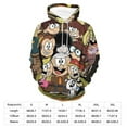 thumbnail image 2 of The Loud House Casual Pullover Hoodie Unisex Hooded Sweatshirt Novelty 3D Graphic Long Sleeve Sweater with Pocket S, 2 of 8