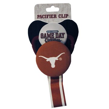 University of Texas Pacifier Clip