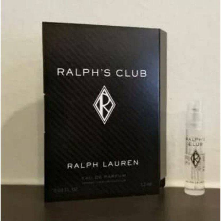 RALPH LAUREN Ralph's Club 1.2ml Men's EDP Parfum Travel Sample Spray New