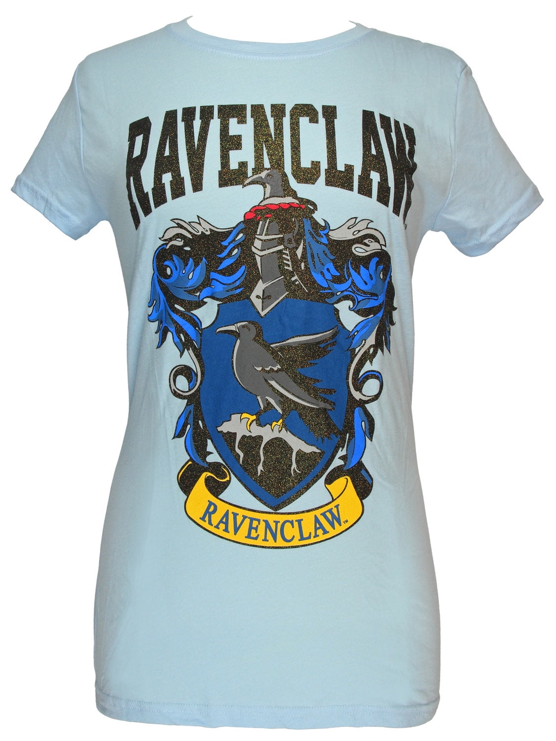 Harry Potter Hogwarts Ravenclaw blue sz medium cotton blend short sleeve tee NEW 