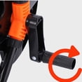 thumbnail image 5 of Garden Hose Reel, Water Hose Storage Organizer, Yard Hose Holder, Wall Mounted Hose Management System For Outdoor Watering And Cleaning, 5 of 5