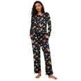 thumbnail image 2 of Ekouaer 2 Pack Women's Pajama Set Long Sleeve Top with Jogger Pants Lounge Sets Sleepwear Loungewear with Pockets, 2 of 6