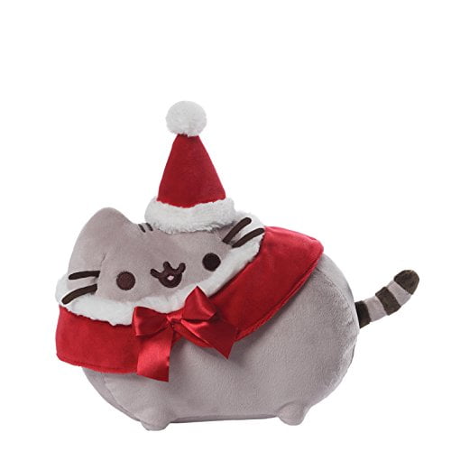 GUND Pusheen Winter Pip Plush Cat 4.5 Inch Hat Scarf Christmas Kitten for sale online 
