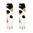 thumbnail image 5 of Cat Claws Ladies Winter Warm Soft Fluffy Bed Sock Lounge Slipper Floor Sock, 5 of 5