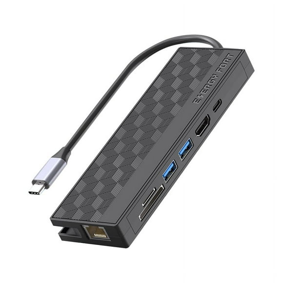 USB 3.0 Dock Station USB C Hub 5Gpbs High Speed 1000Mbps Ethernet RJ45 Gigabit 4K OTG Adapter Splitter for Laptop