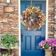 thumbnail image 3 of Gorgeous Door Wreath Guirnaldas falsas con Bowknot Wreath Puerta Colgante de pared para fiestas Jardín Exterior Decoración 35cm Sunnimix Corona colgante de puerta delantera, 3 of 8
