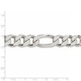 thumbnail image 2 of Beautiful Sterling Silver 15mm Figaro Chain, 2 of 2