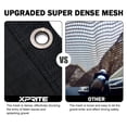 thumbnail image 5 of Xprite Sunshade Canopy for 2018+ Jeep Wrangler JLU - Blocks 90% Sunlight, UV Protection, Durable PVC Material, 5 of 9