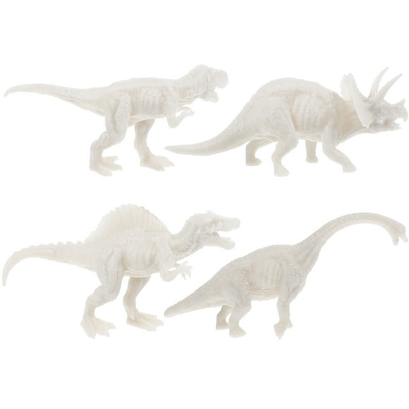 4Pcs Dinosaur Painting Kit Dinosaur Painting Models Dinosaur Drawing Toys DIY Accessory