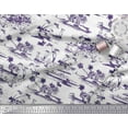 thumbnail image 2 of Soimoi Poly Georgette Fabric Chair,Palm Tree & Yacht Beach Decor Fabric Printed Yard 52 Inch Wide, 2 of 3