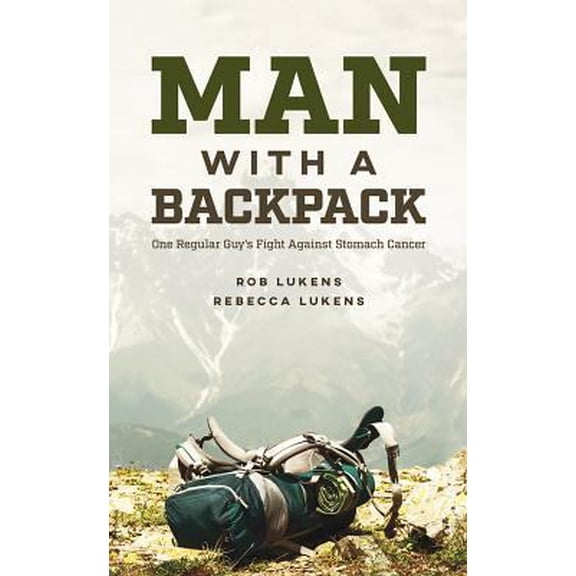 Pre-Owned Man W/A Backpack (Hardcover) by Rob Lukens, Rebecca Lukens