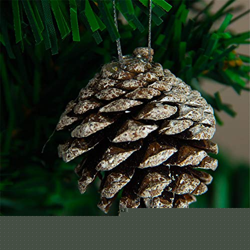 thumbnail image 4 of 12 piezas de piña nueva cultivada en pinos Ponderosa del Pacífico para decorar el árbol de Navidad NikouMX Muebles, 4 of 6