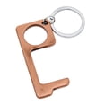 thumbnail image 2 of Lve de puerta Mano Lvero de tón Herramienta de seguridad Mantenga s Cobre Zulema llavero sin abridor de puerta táctil, 2 of 8
