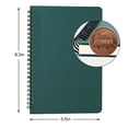 thumbnail image 2 of Cuaderno espiral EUSOAR A5, 6 uds., 5,5x8,3, 120 págs., líneas, viaje, notas, bocetos, estudiantes, oficina, 2 of 3