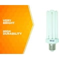 thumbnail image 5 of Designer's Edge L765 Ampoule Fluorescente de Remplacement 65 Watts, Équivalent à 300 Watts Incandescente, Style 4U, Base Mogul, 5 of 5
