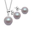 thumbnail image 1 of Juego Zvezda Crystals Pearls color Dreamy Rose plata .925 Zvezda ZJU-PRL10-DRR-P, 1 of 5