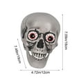 thumbnail image 2 of LmnLft Halloween Animatronic Talking Hanging Skull, Spooky Sound with Light Up Red Eyes and Moving Mouth Horror Prop., 2 of 7