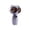 Purple, variant on Mini hand held turbine fan - Owl-shaped small fan - USB charging fan - Suitable for outdoor carrying (silver)