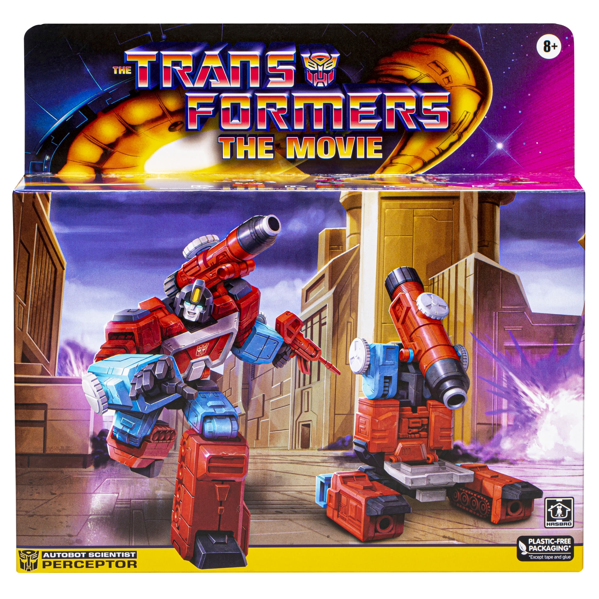 Transformers Retro G1 Perceptor Converting Action Figure