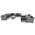 thumbnail image 1 of Coast Ensemble de Meubles de Patio en Osier d'Extérieur 13 Pcs 13a, 1 of 2