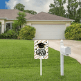 thumbnail image 6 of Eveokoki Congrats Grad You Did It Decorative Signage, 7x8.8 Inch Aluminum Graduation Lawn Sign with Stakes, Waterproof for Outdoor Garden Decorations Supplies, 6 of 6