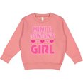 thumbnail image 2 of Inktastic Mimi and Pawpaw Girl Granddaughter Valentine Toddler Sweatshirt, 2 of 4